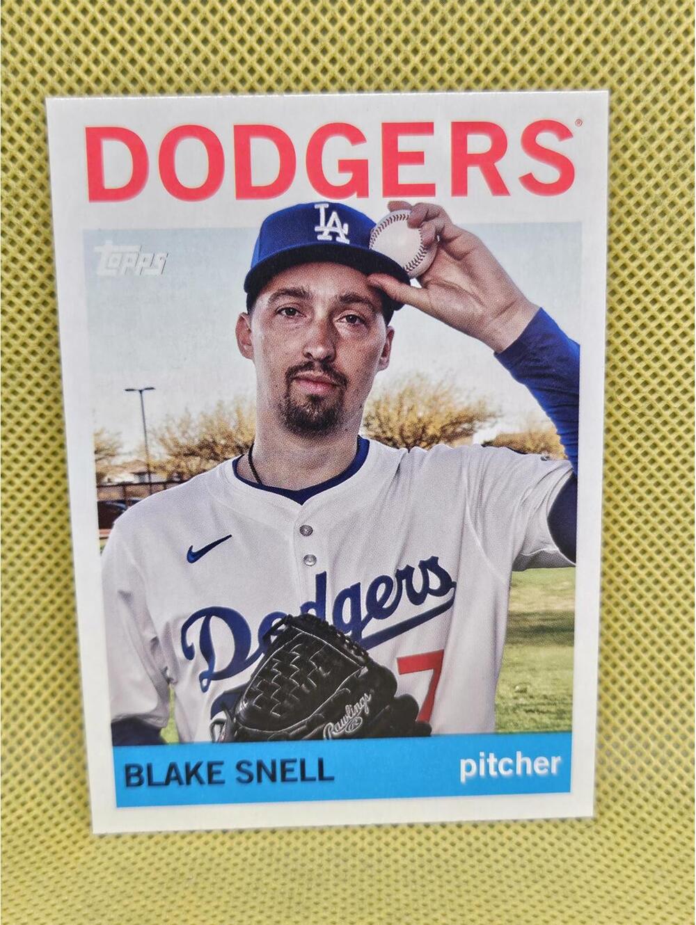 Blake Snell - 2025 Topps Archives #10 - Dodgers - RAW mint - Picture 1 of 2